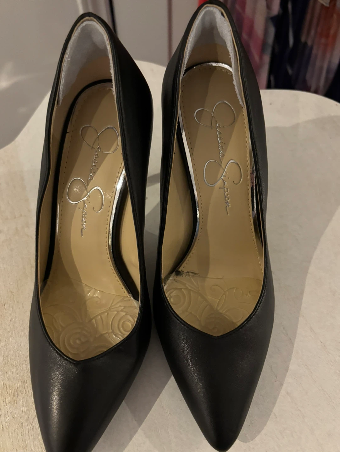 Jessica Simpson Black Heels
