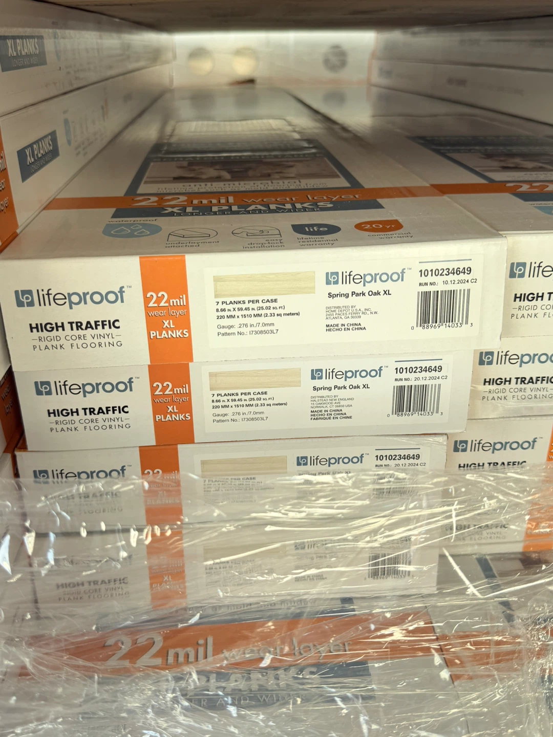 Lifeproof Spring Park Oak XL Luxury Vinyl Plank Flooring