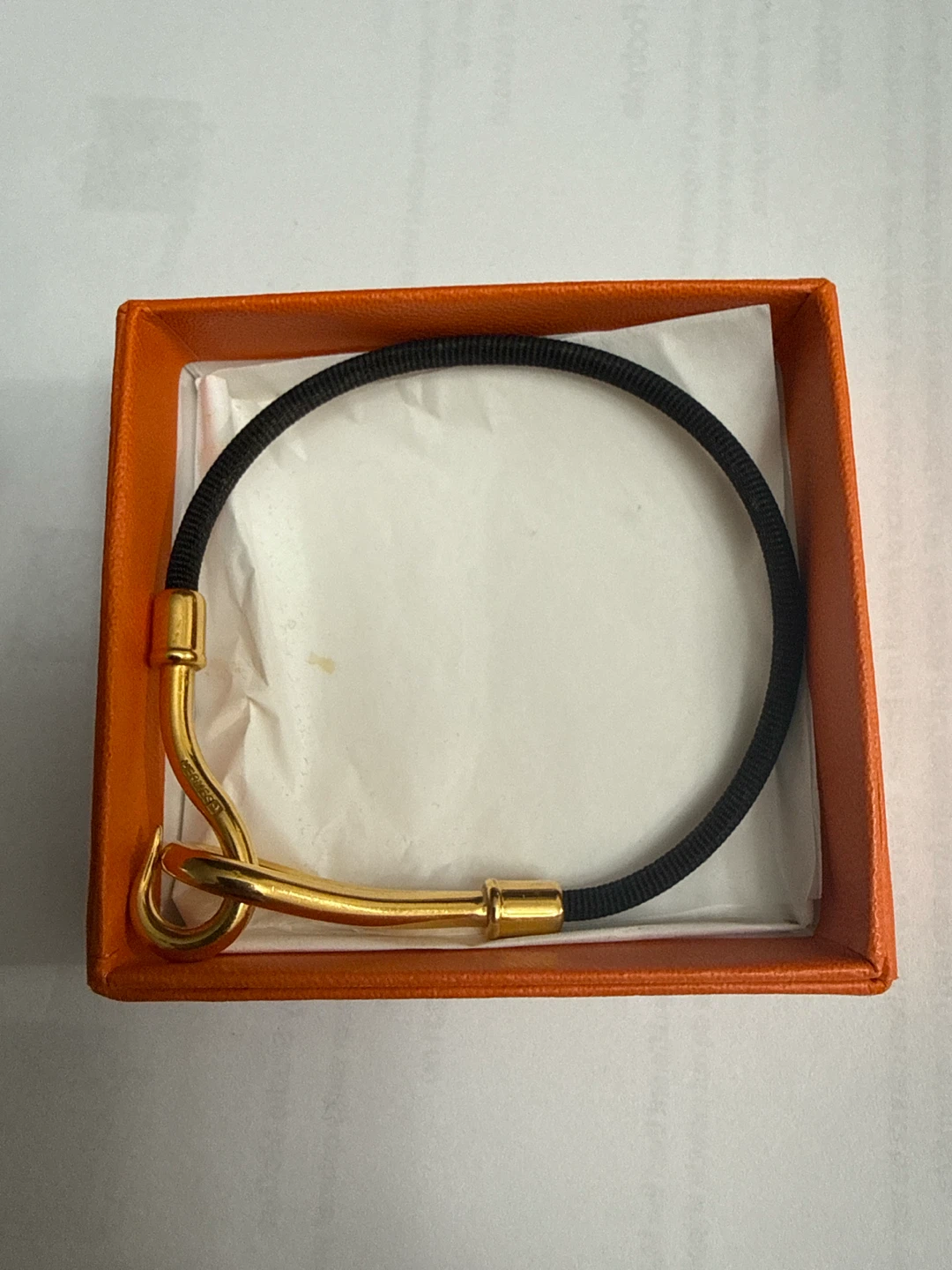 Hermès Jumbo Bracelet black gold - photo 3