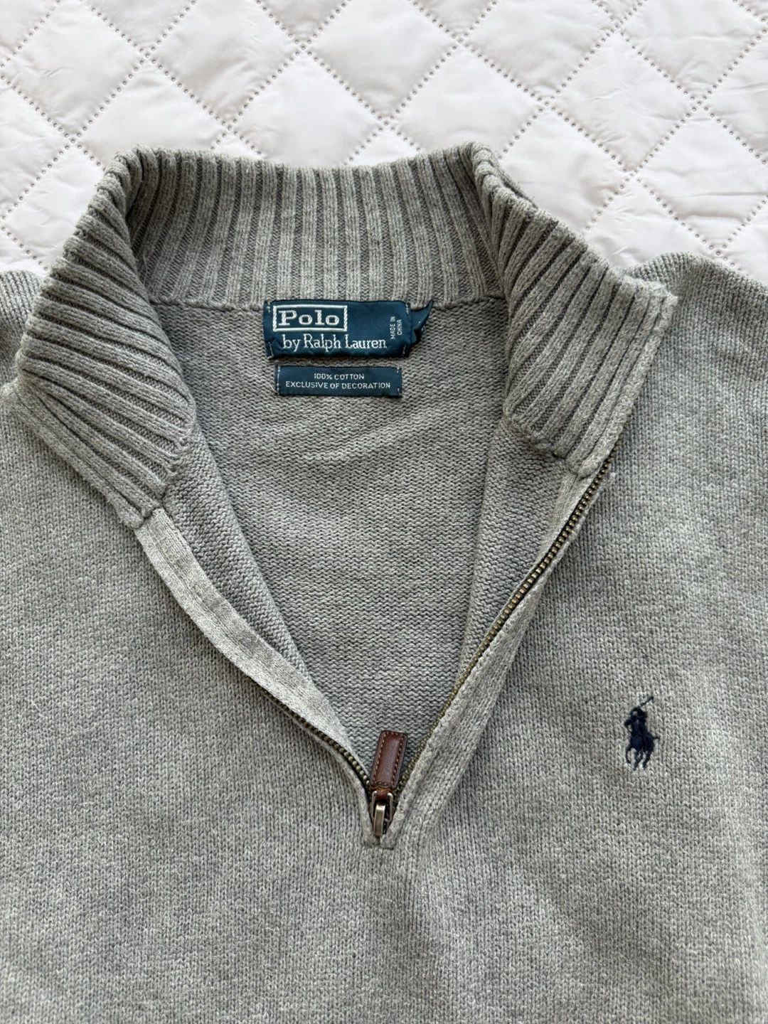 Polo by Ralph Lauren 1/4 Zip Sweater - photo 3
