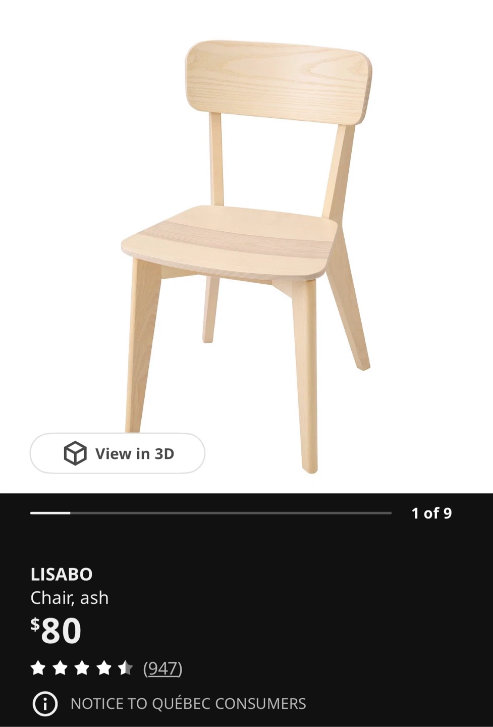 IKEA EKEDALEN Extendable Table and LISABO Chairs Dining Set - photo 2