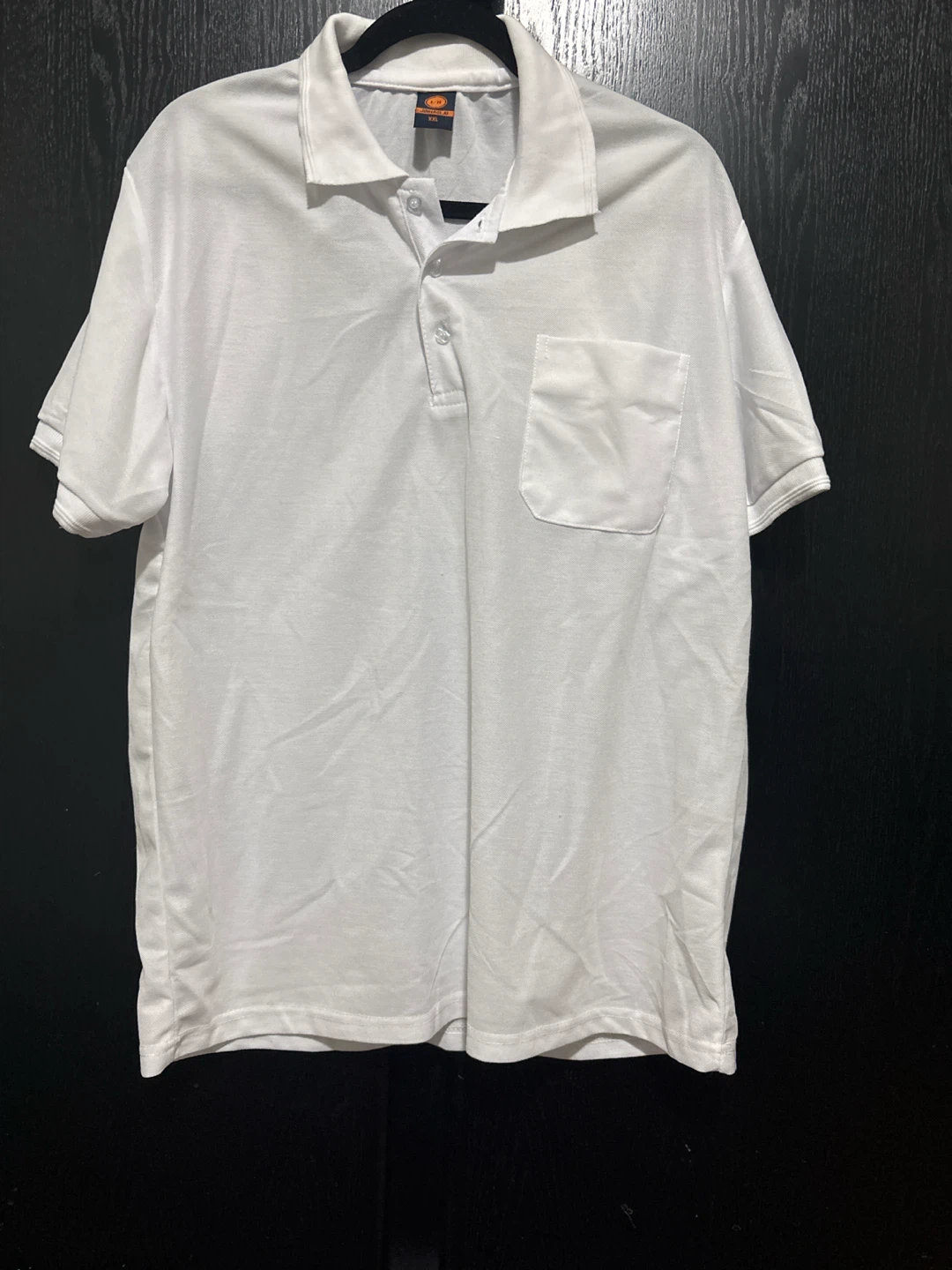 White LH Polo Shirt XXL