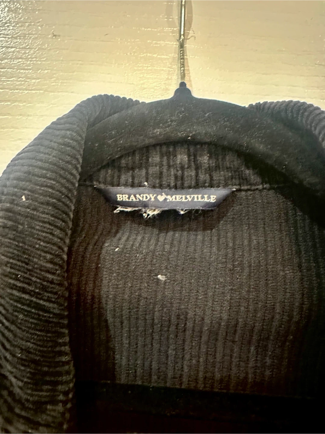 Brandy Melville Black Corduroy Jacket - photo 4