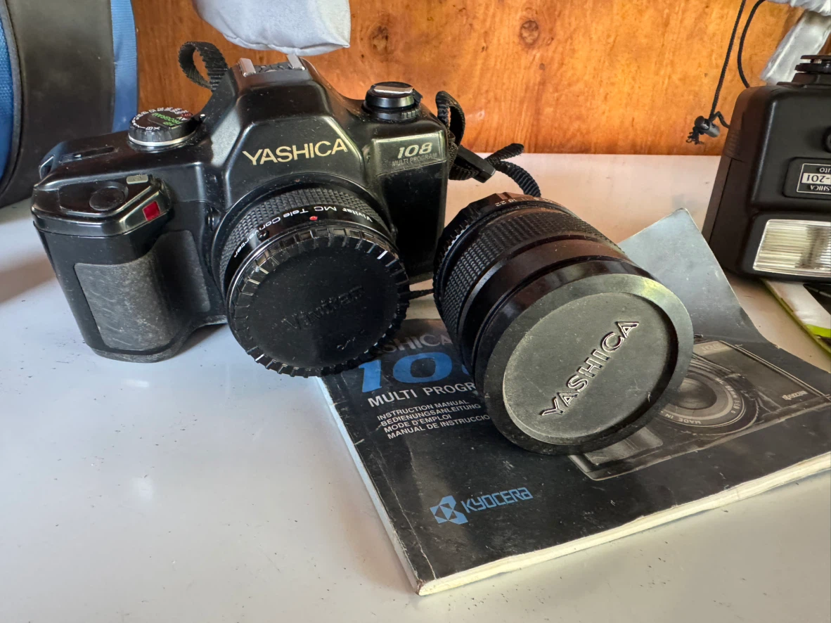 Yashica 108 Multi Program 35mm Film Camera with Yashica Lens