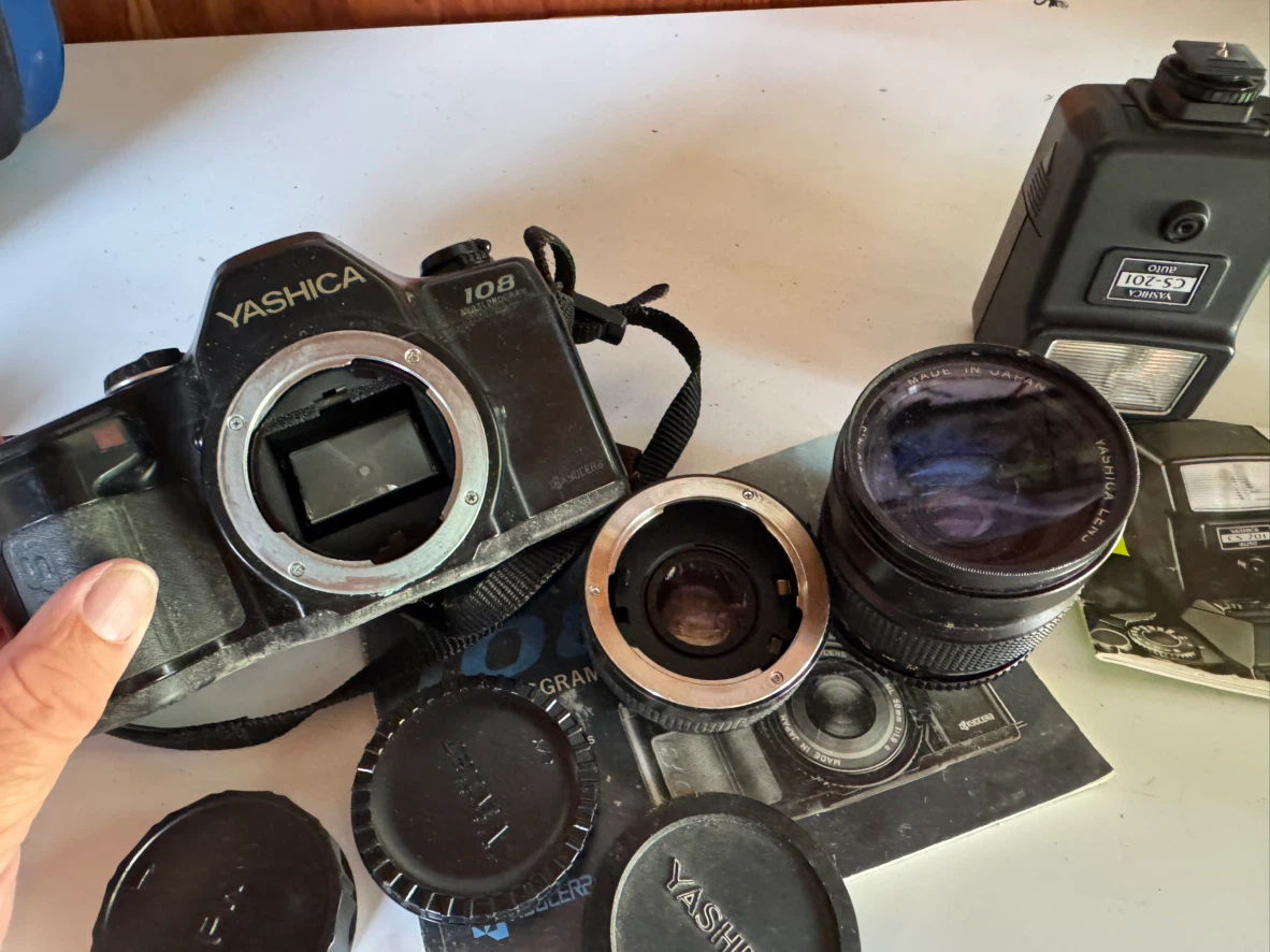 Yashica 108 Multi Program 35mm Film Camera with Yashica Lens - photo 2