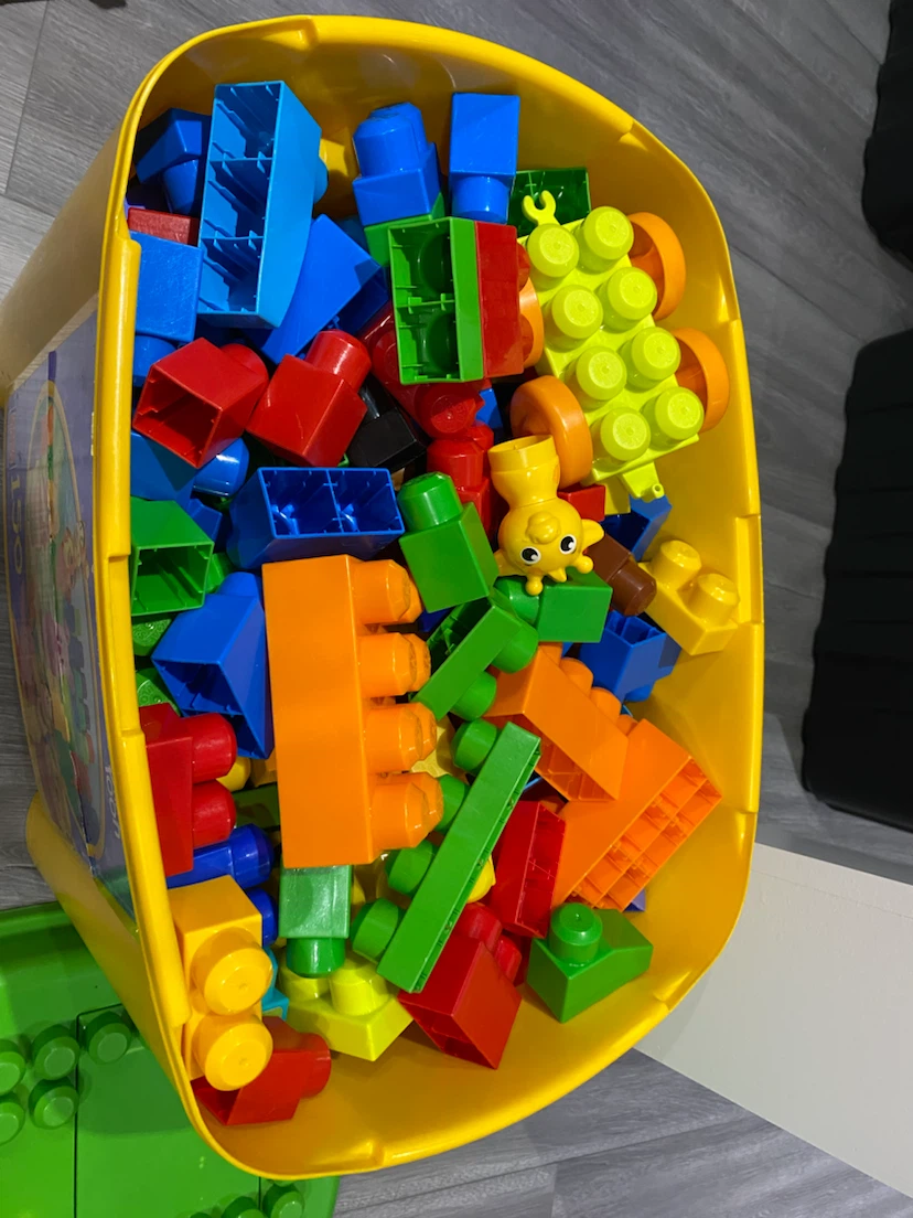 Building Block Storage Bin with Lid - photo 2