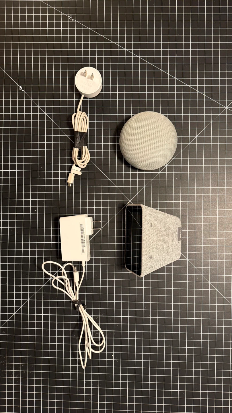 Lenovo Smart Clock & Google home Mini - photo 2