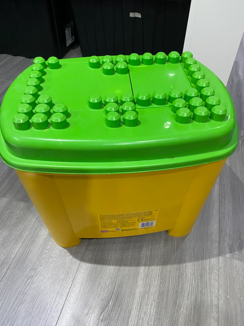 Building Block Storage Bin with Lid - photo 4