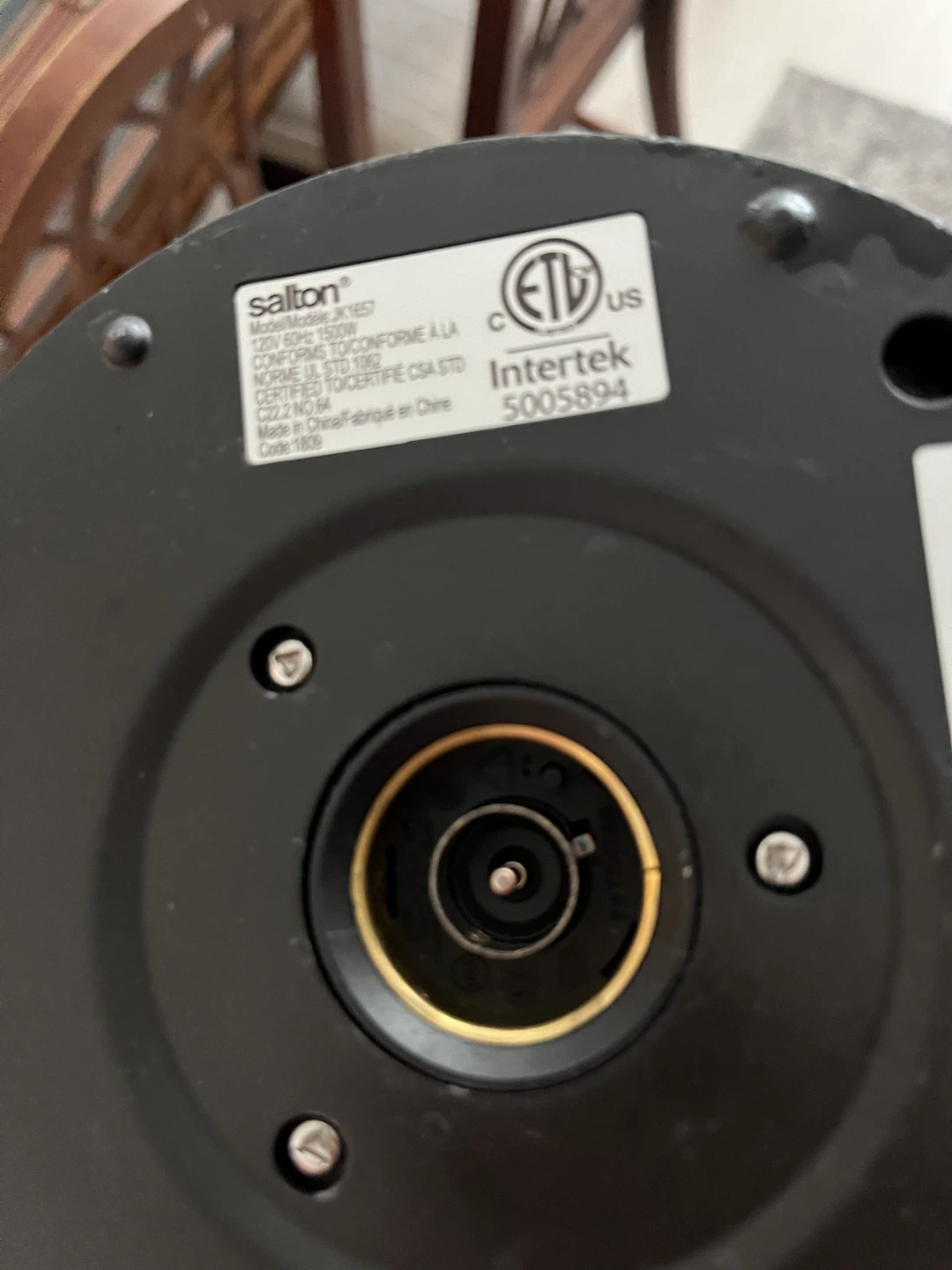 Salton Electric Kettle with Temperature Control - photo 4