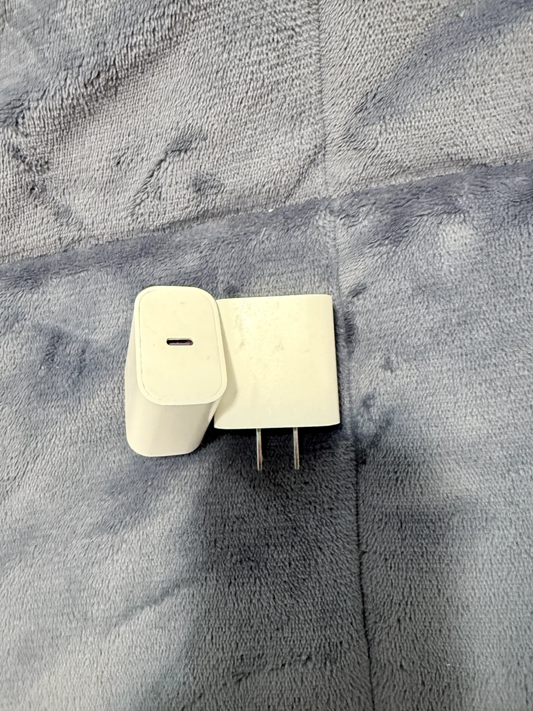 White USB-C Power Adapter