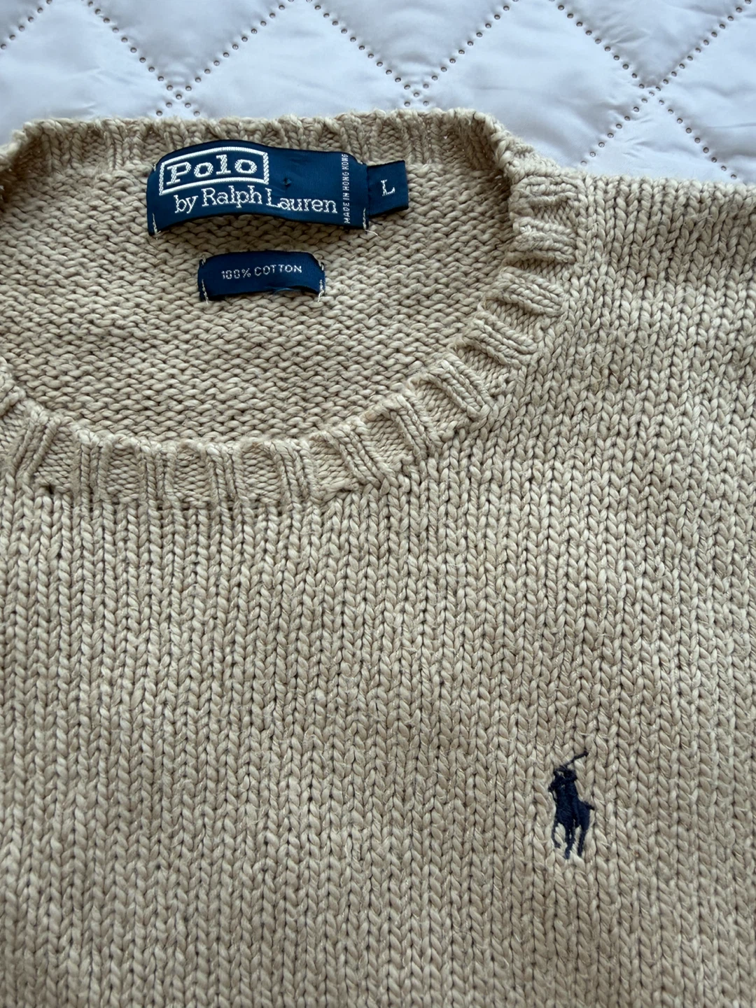 Polo Ralph Lauren Crewneck Sweater Size L - photo 2