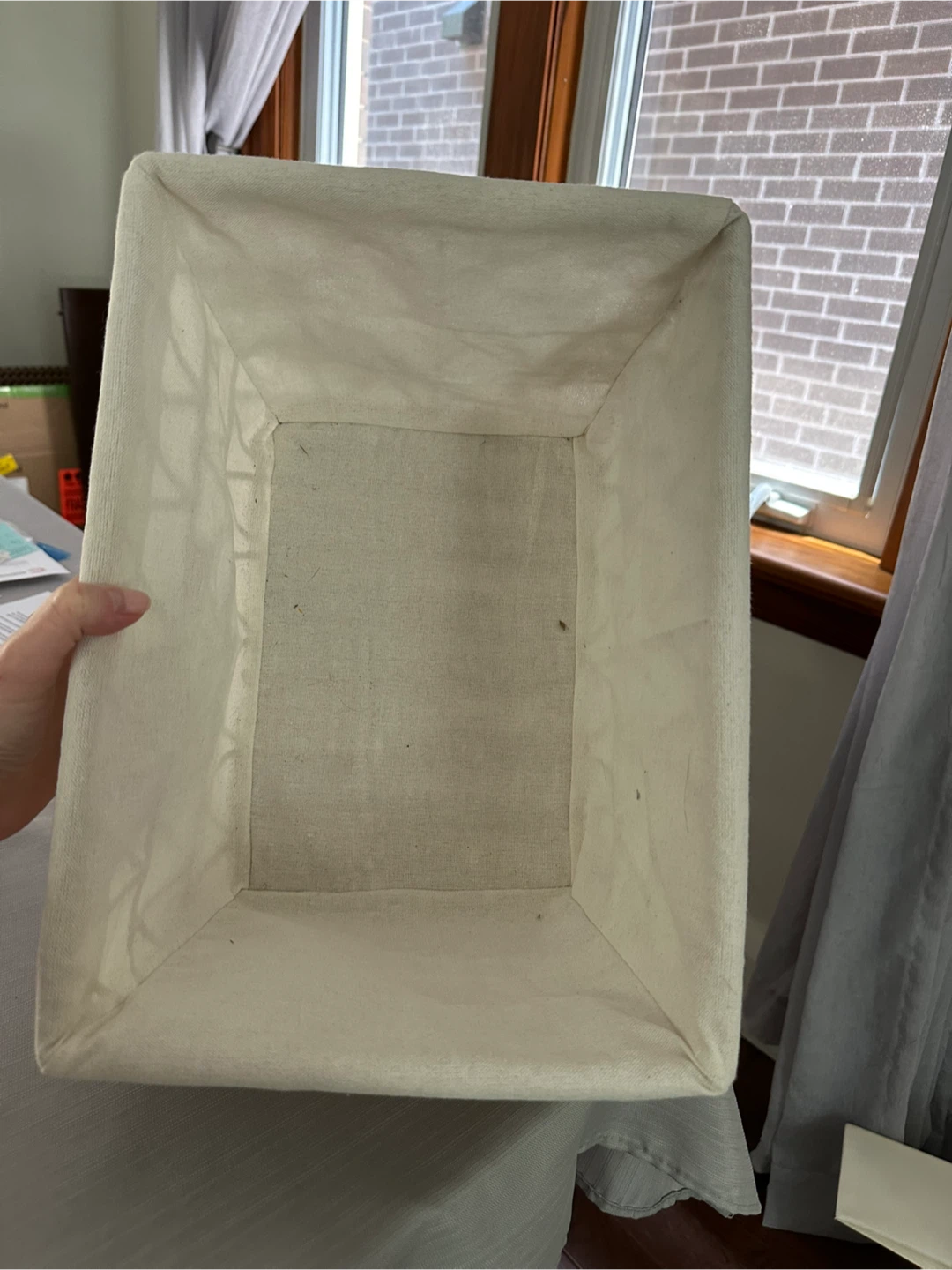 Woven Storage Basket with Liner - photo 2