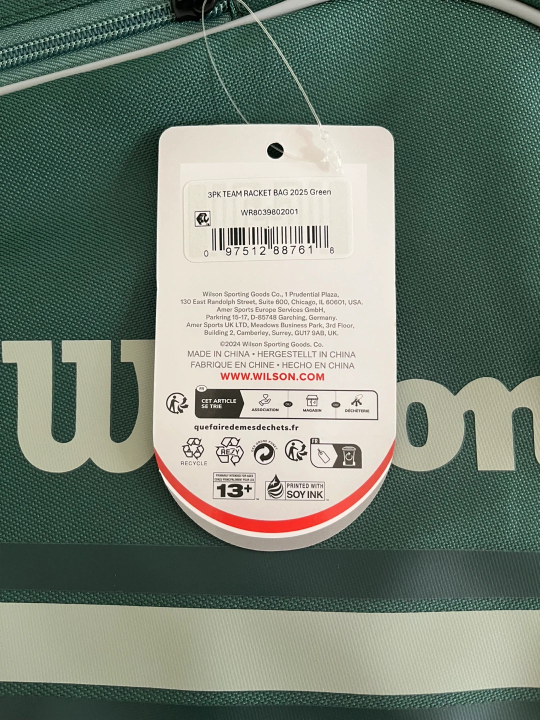 Wilson Tennis Bag - photo 2