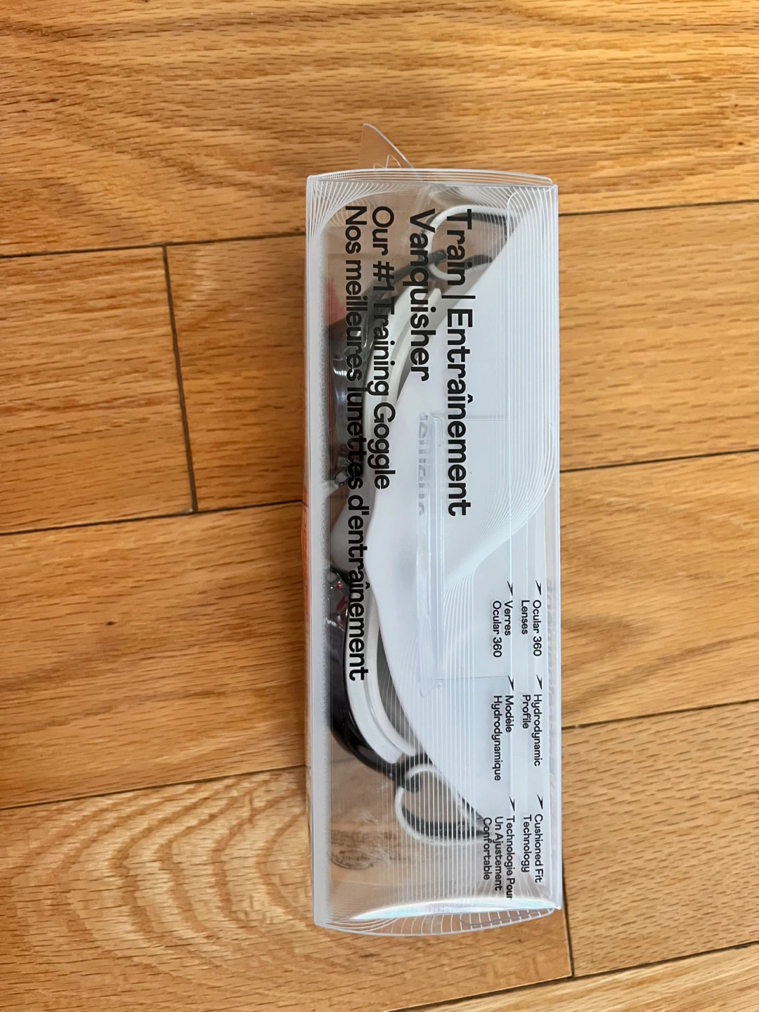 New Speedo Vanquisher 3.0 age 6-12 year Junior Goggles White - photo 3