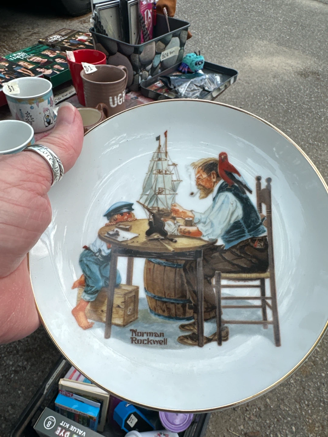 Norman Rockwell "For A Good Boy" Collector Plate - photo 3