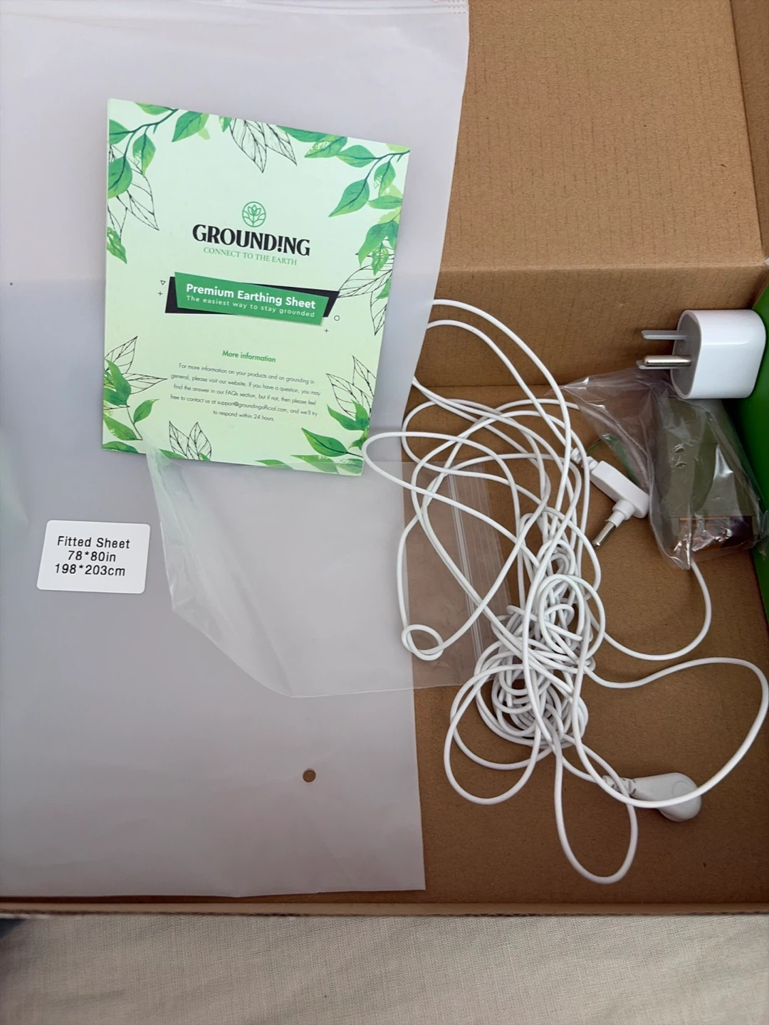 Grounding Premium Earthing Sheet Queen Size
