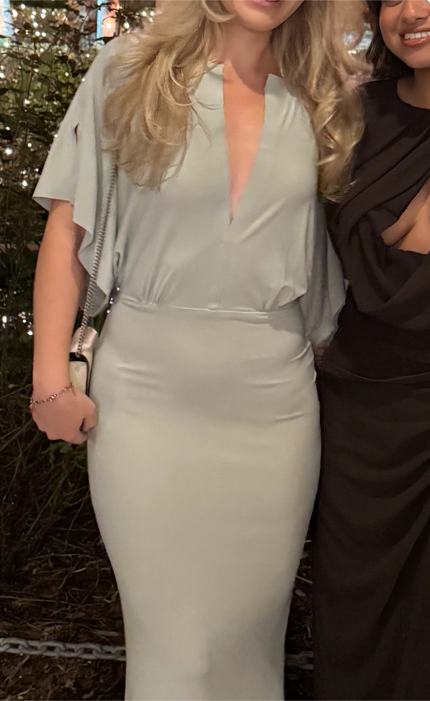 Norma Kamali Mint Green Maxi Dress - photo 5