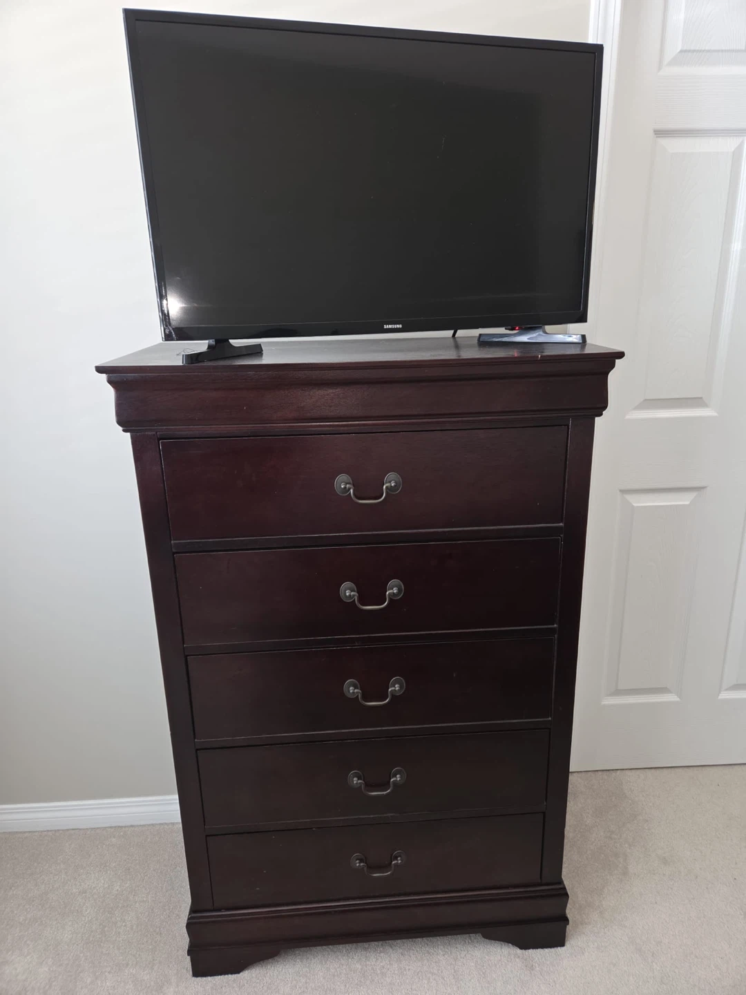 Dark Wood bedroom suite set