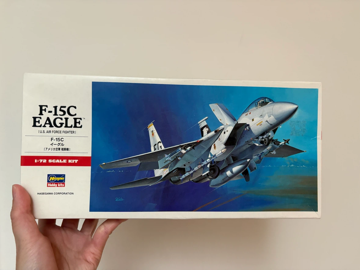 Hasegawa F-15C Eagle 1:72 Scale Model Kit