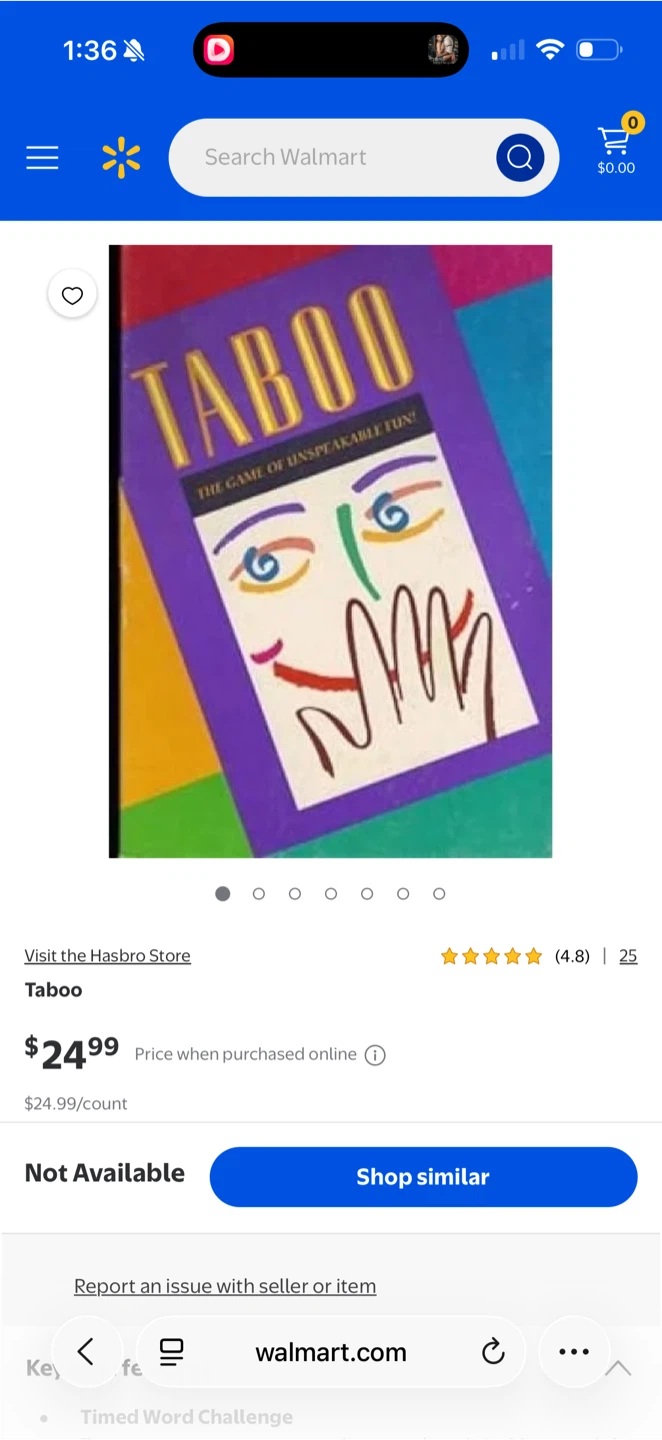 Taboo: The Game of Unspeakable Fun Board Game - photo 2