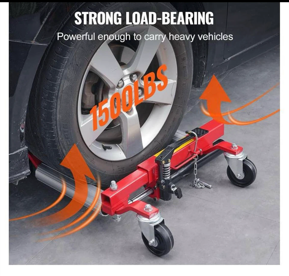 Hydraulic Wheel Dolly Dolly - 1500 Lbs Capacity - photo 5