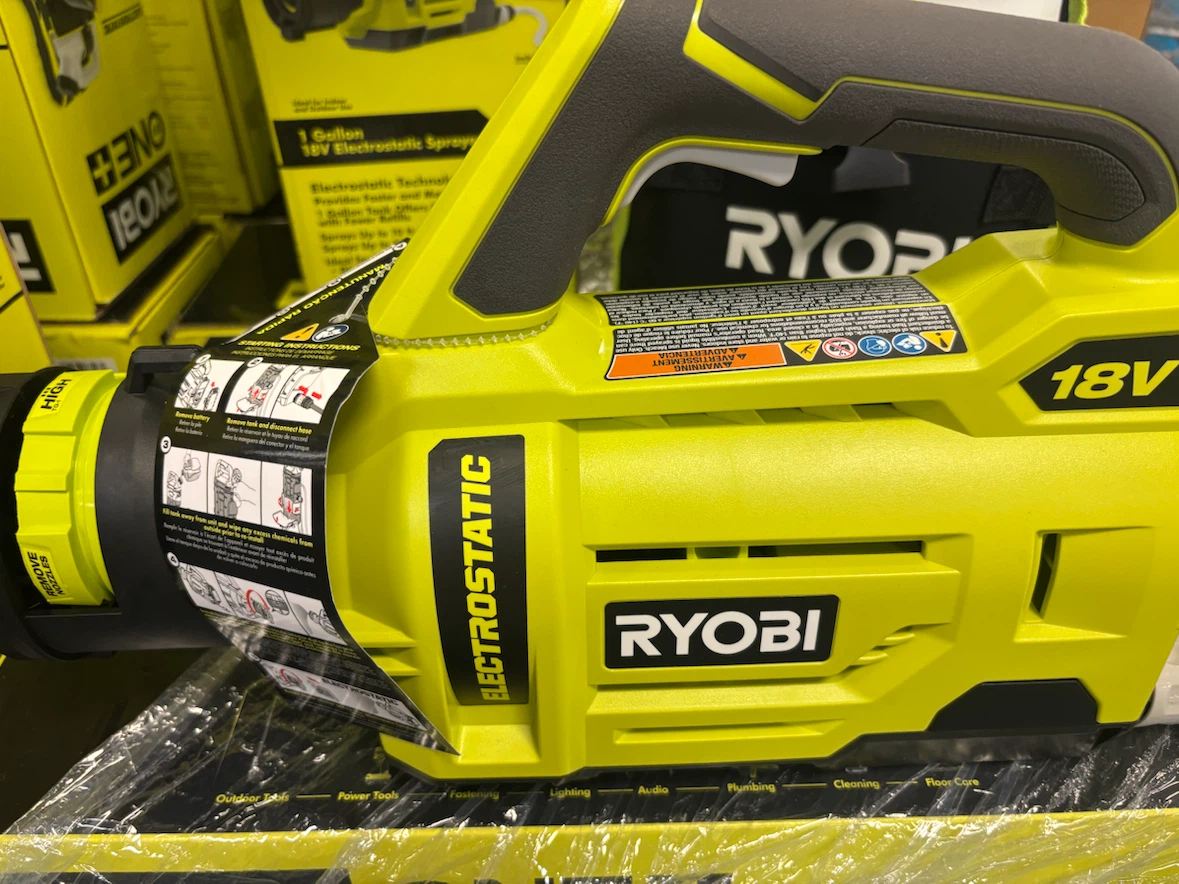 Ryobi 18V ONE+ Electrostatic Sprayer