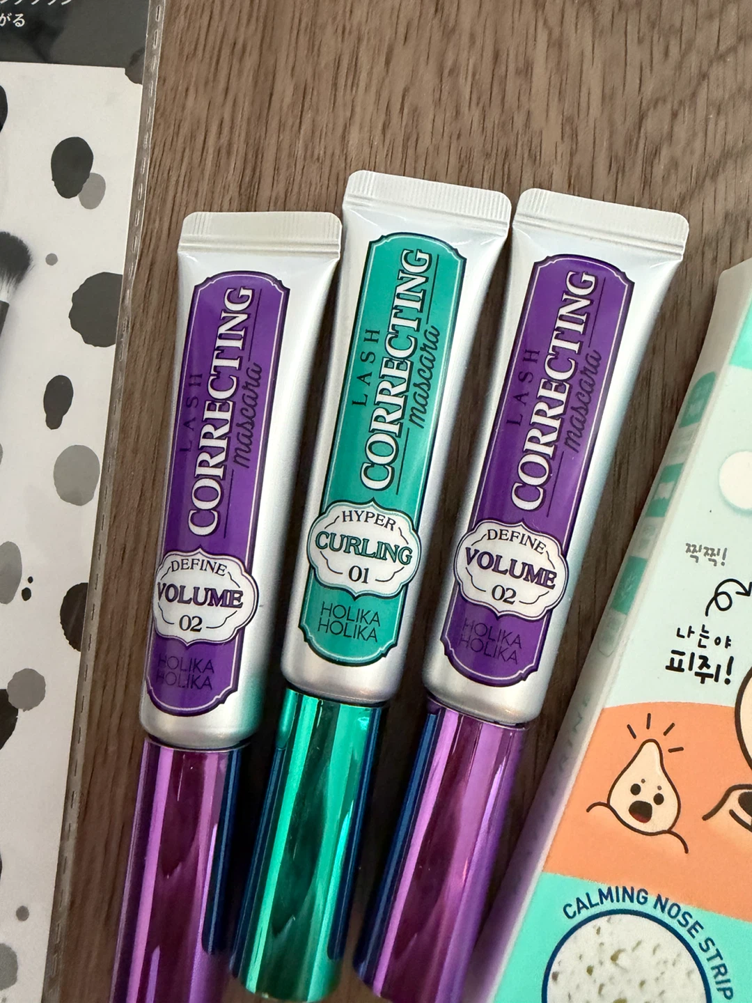 Holika Holika Lash Correcting Mascara Set & Eyeshadow Brush - photo 3