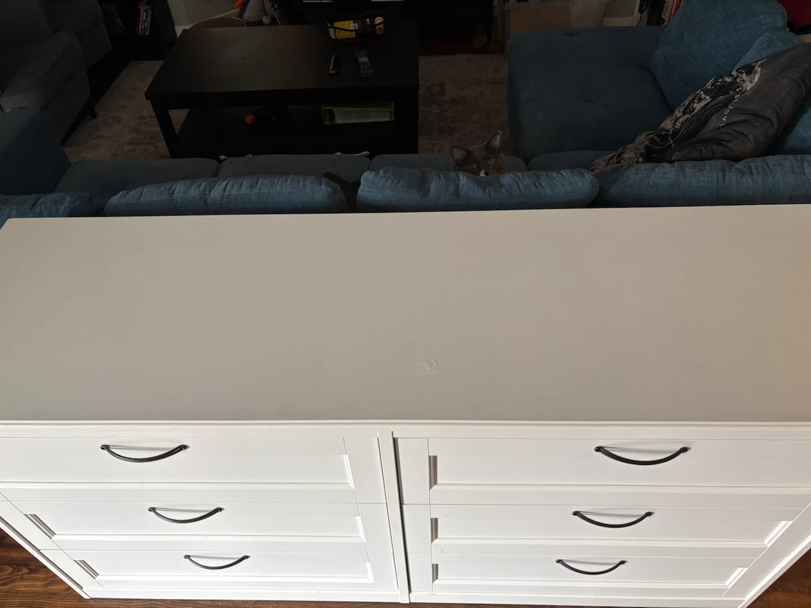 IKEA White 6-Drawer Dresser - photo 2