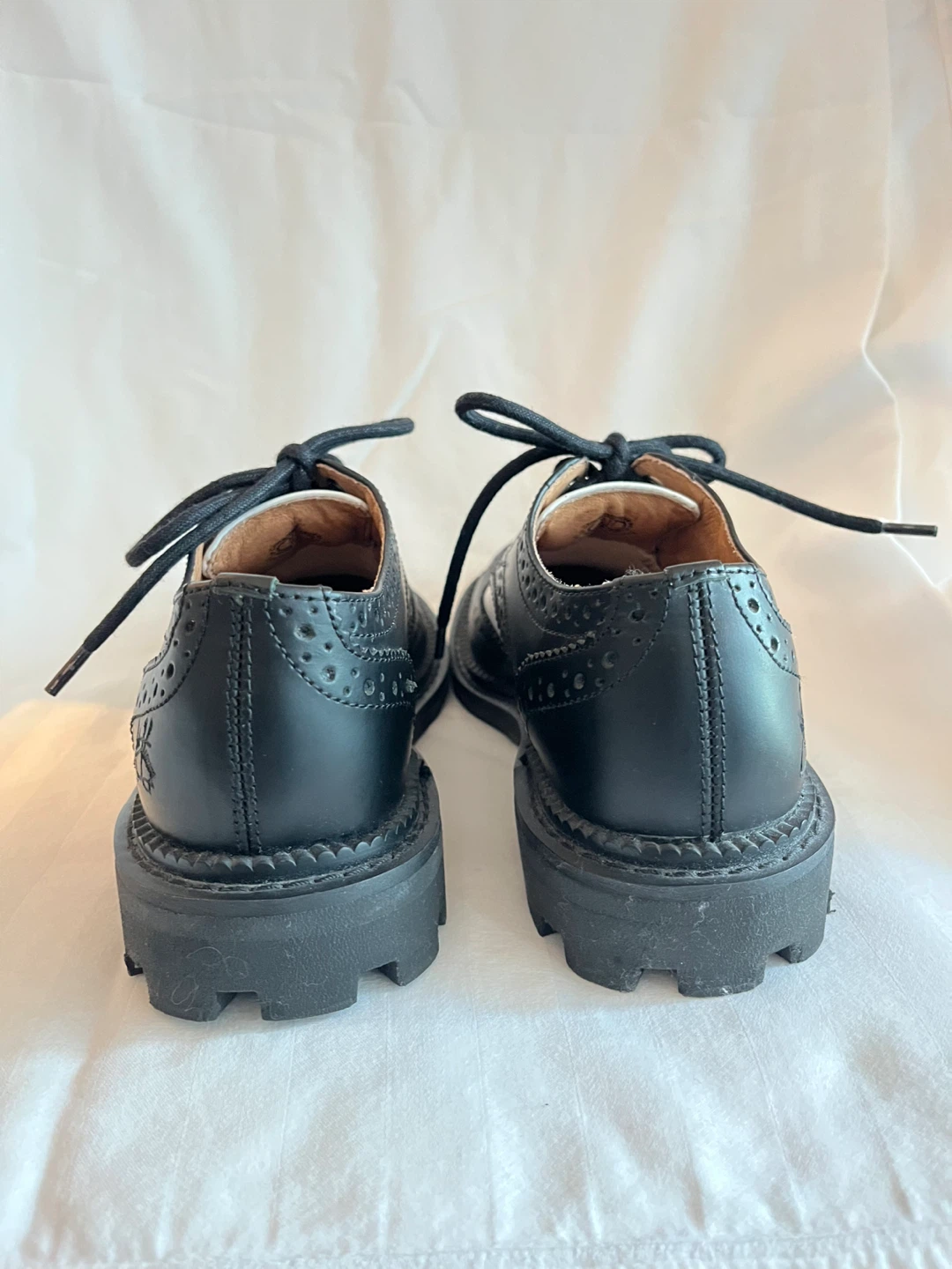 John Fluevog Wingtip Brogues - Black and White - photo 5