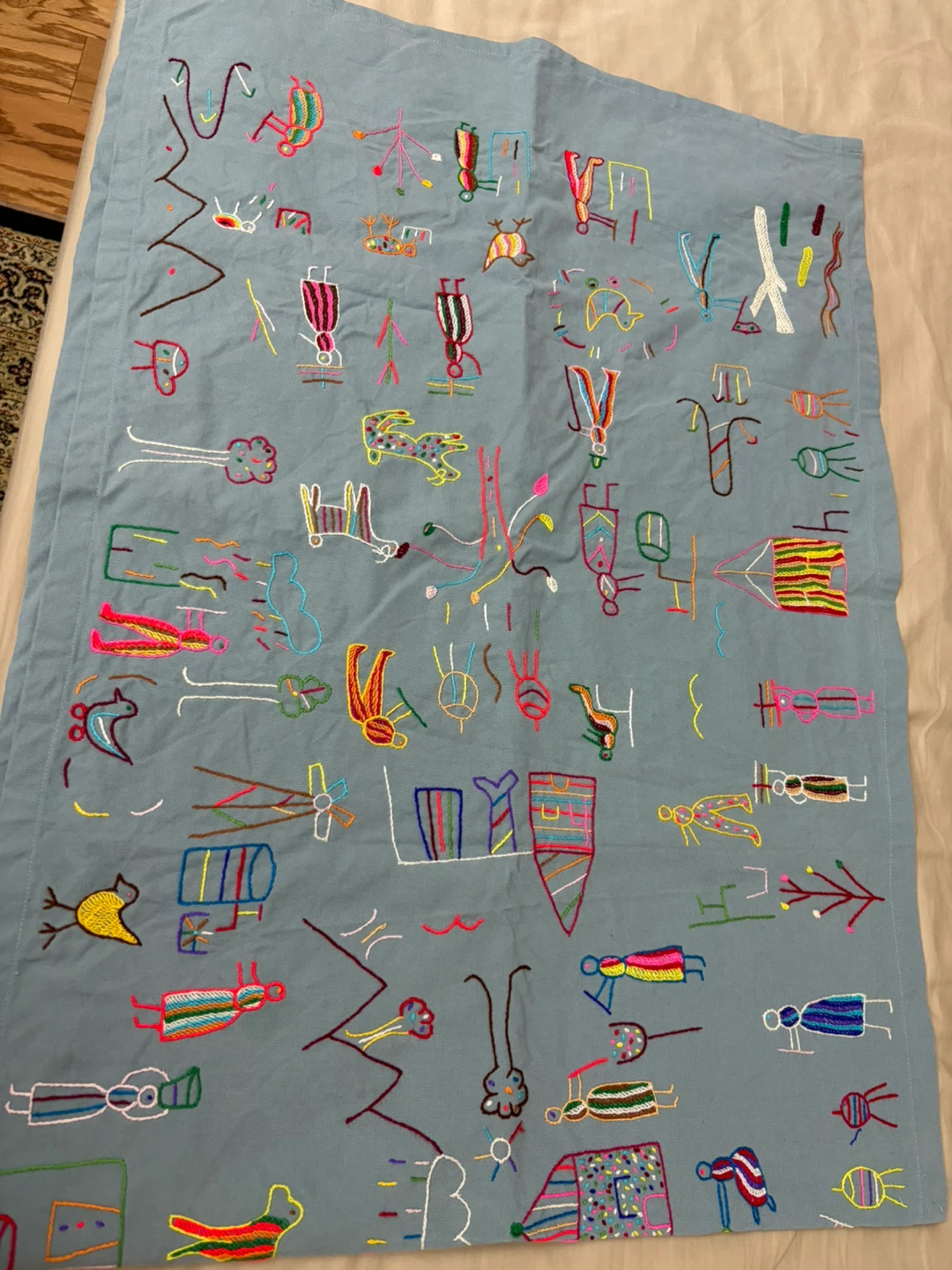 Embroidered Textile Panel - photo 2