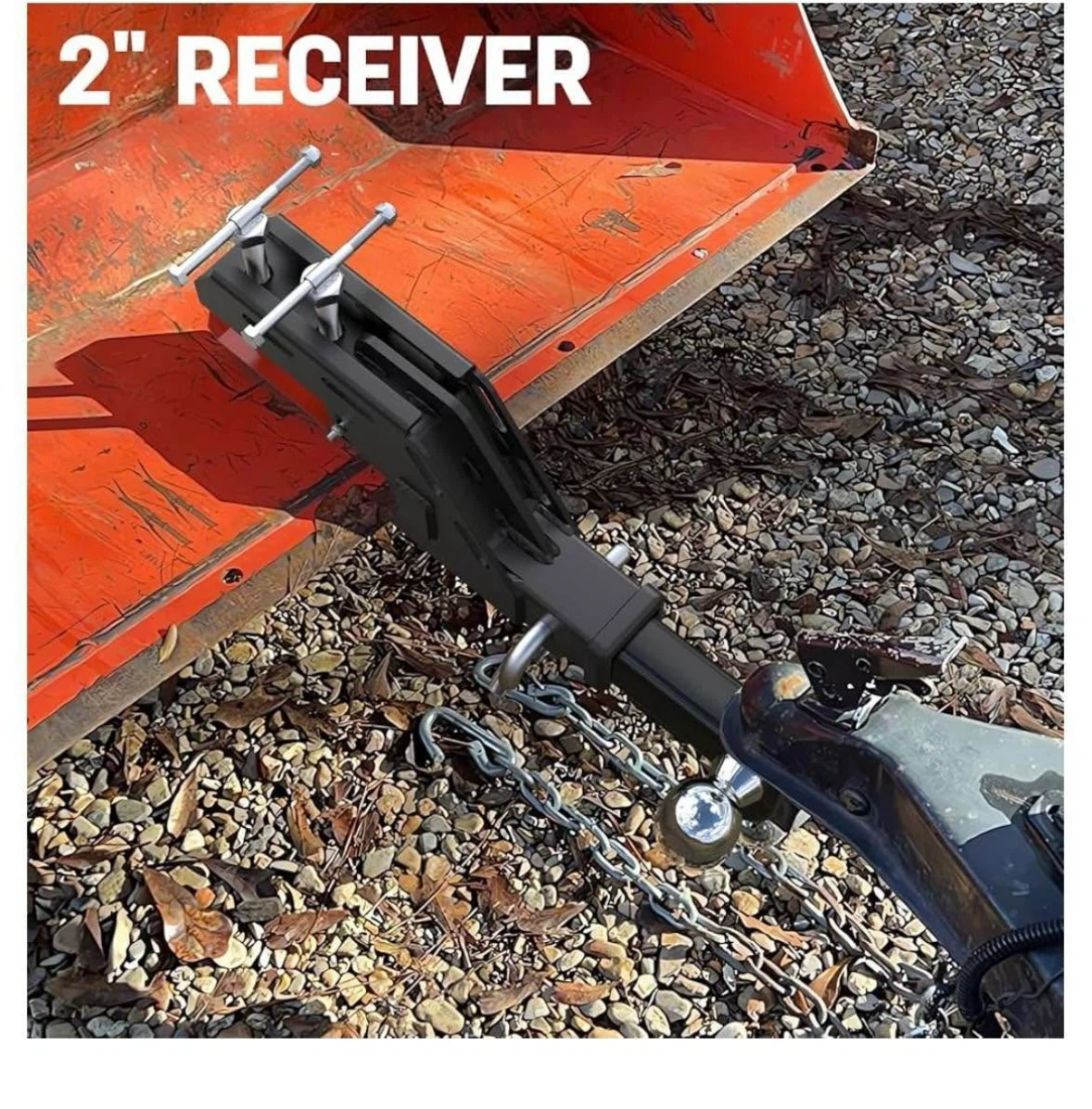 Sulythw 2" Ball Mount Receiver Adapter for Tractor Bucket - photo 4