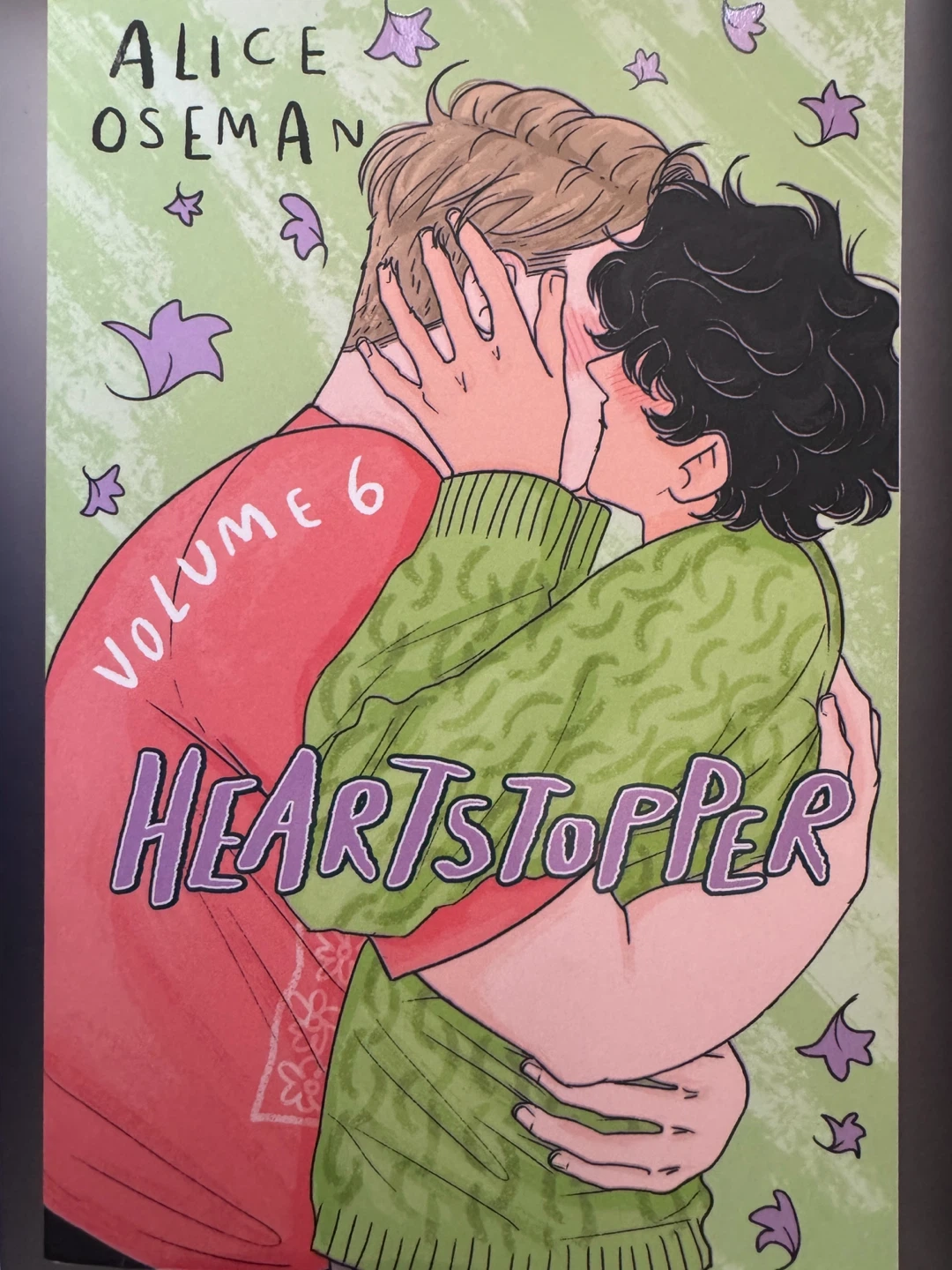 Heartstopper Volume 6 Graphic Novel by Alice Oseman