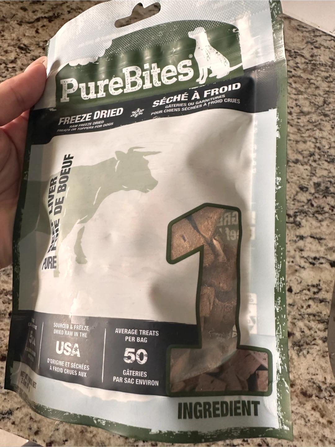 PureBites Freeze Dried Beef Liver Dog Treats - photo 2