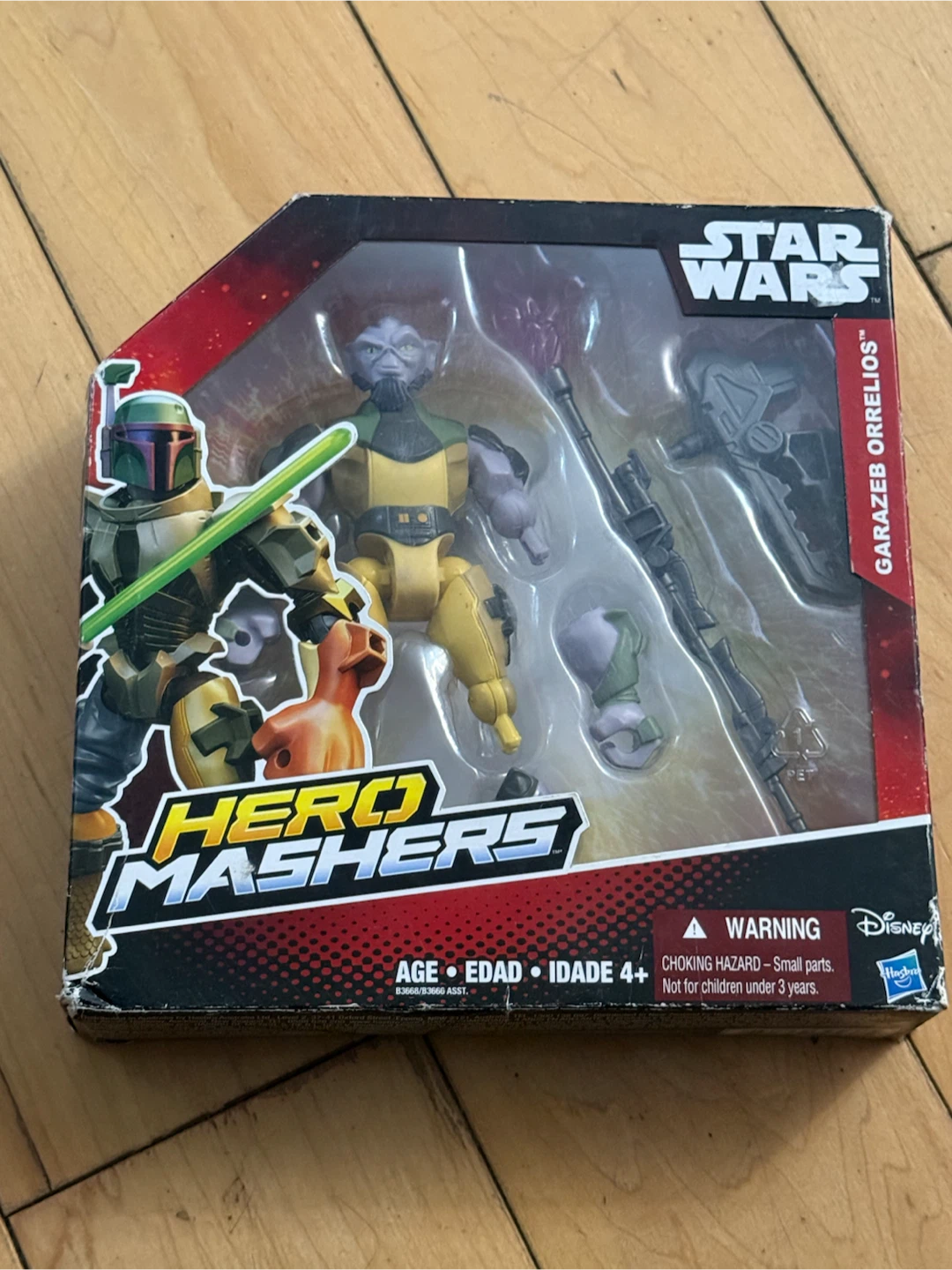 Star Wars Hero Mashers Garazeb Orrelios Action Figure