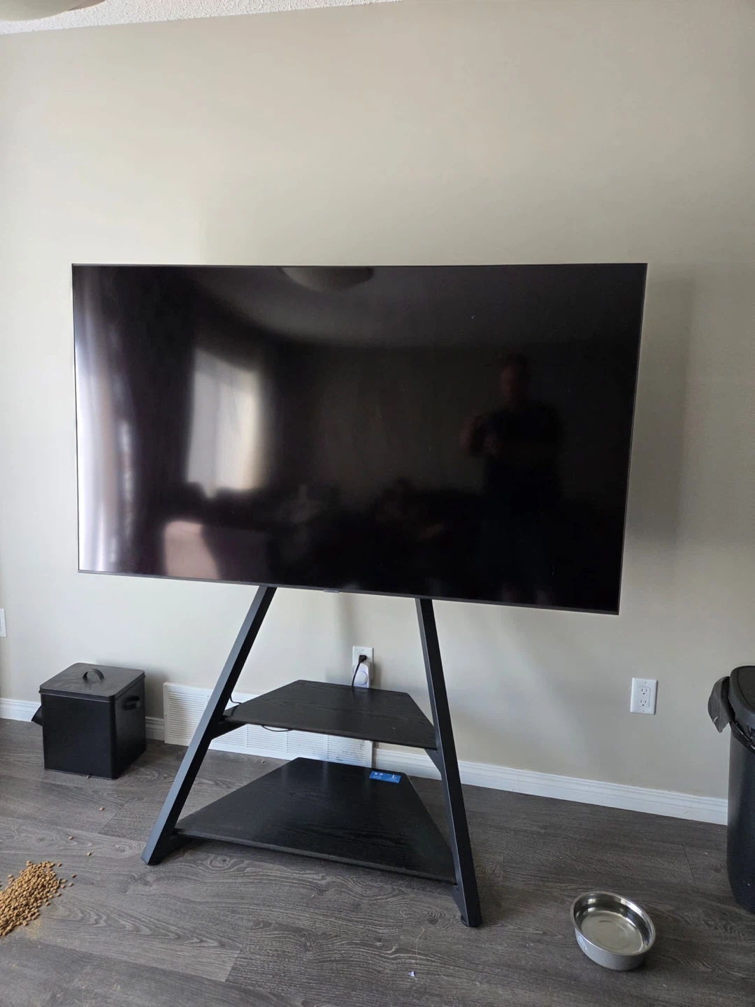 TV with Black TV Stand - photo 3