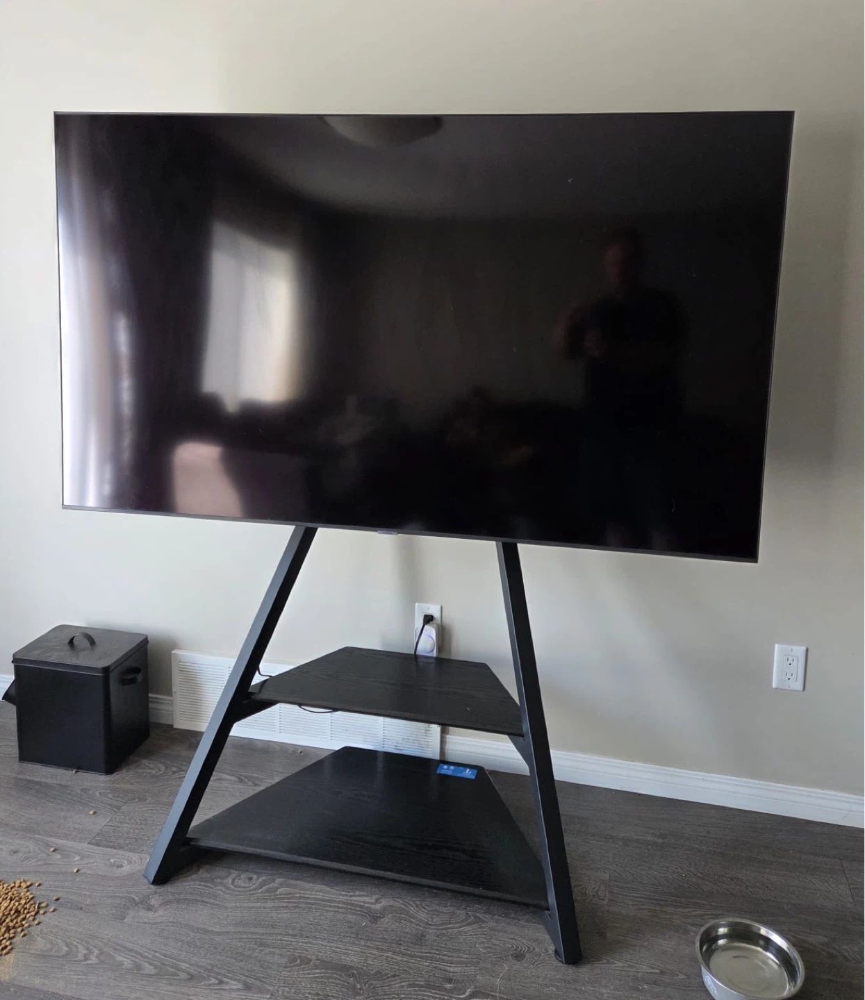 TV with Black TV Stand - photo 2