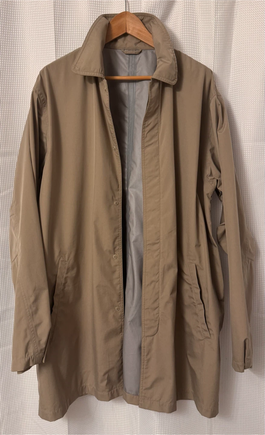 Stüssy Nylon Trench Coat #115240 Khaki Men’s XL