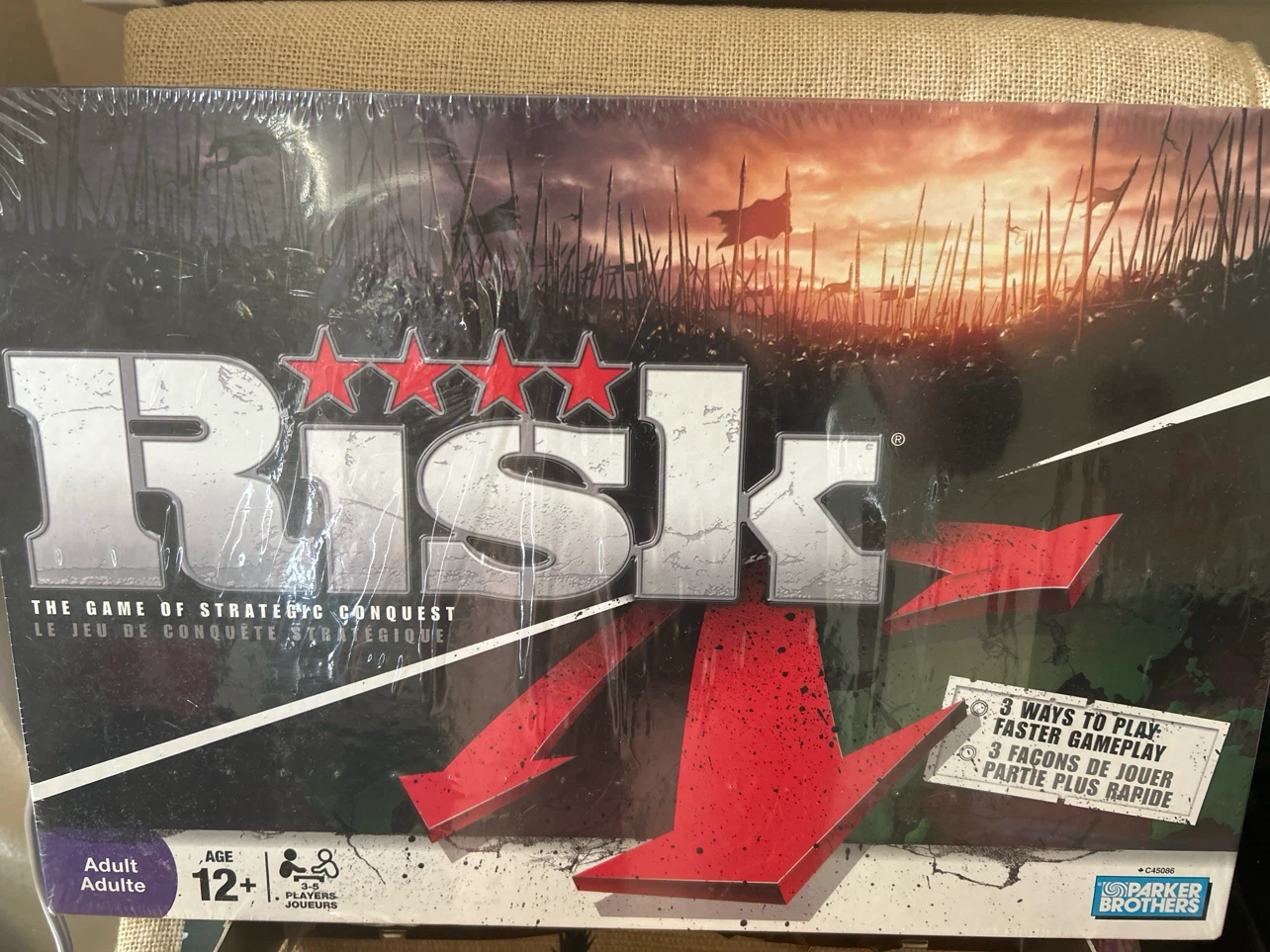 Risk The Game of Strategic Conquest Board Game