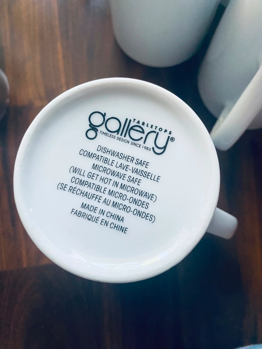 Moving Sale Gallery Tabletops Mugs (Set of 5) - White - photo 2