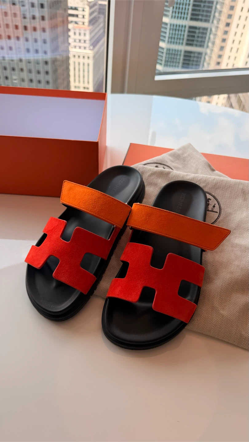 Hermès Chypre Sandals – Size 37