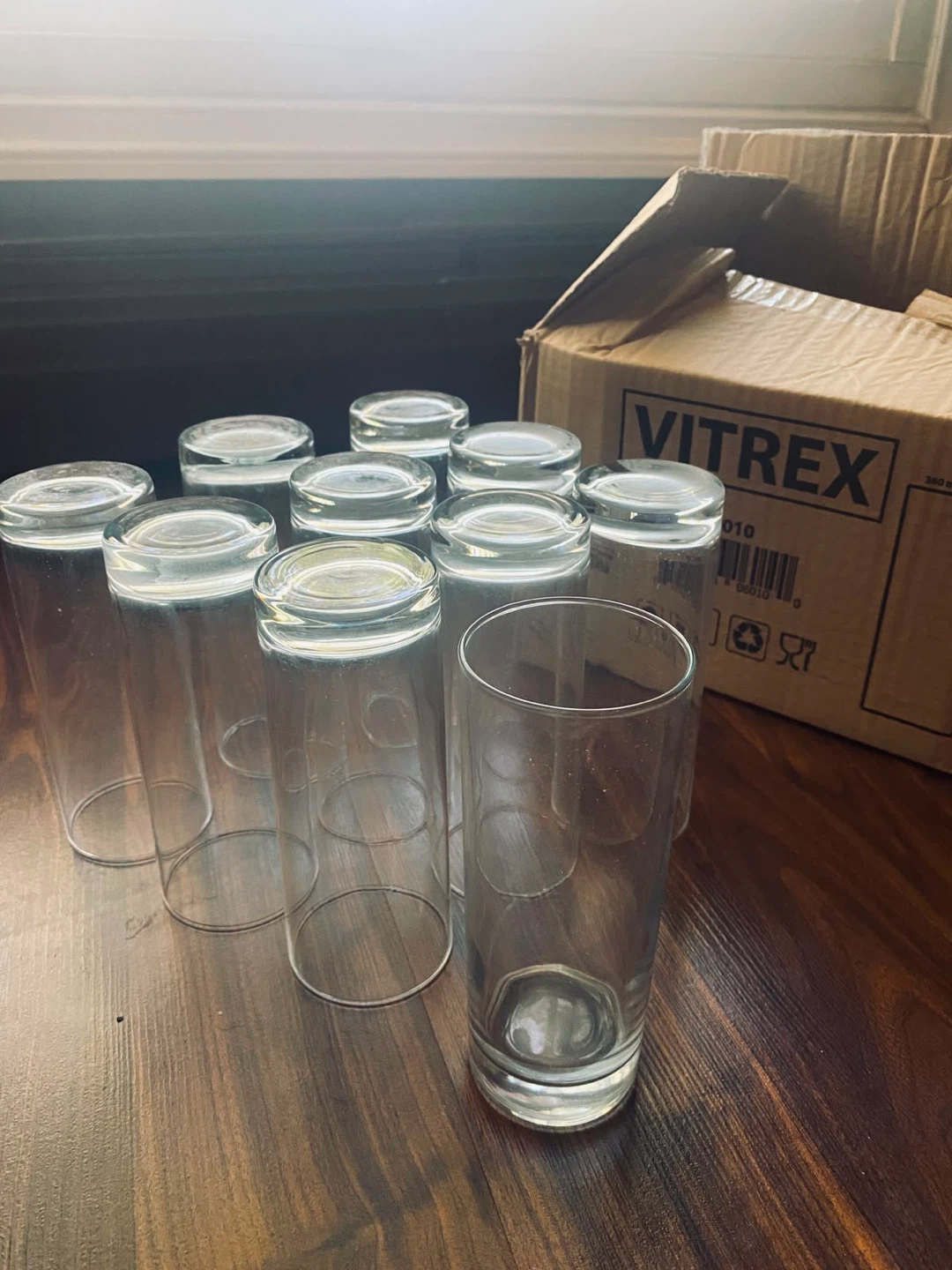Moving Sale Vitrex Grand Verre Long Drink Glasses (Set of 10)