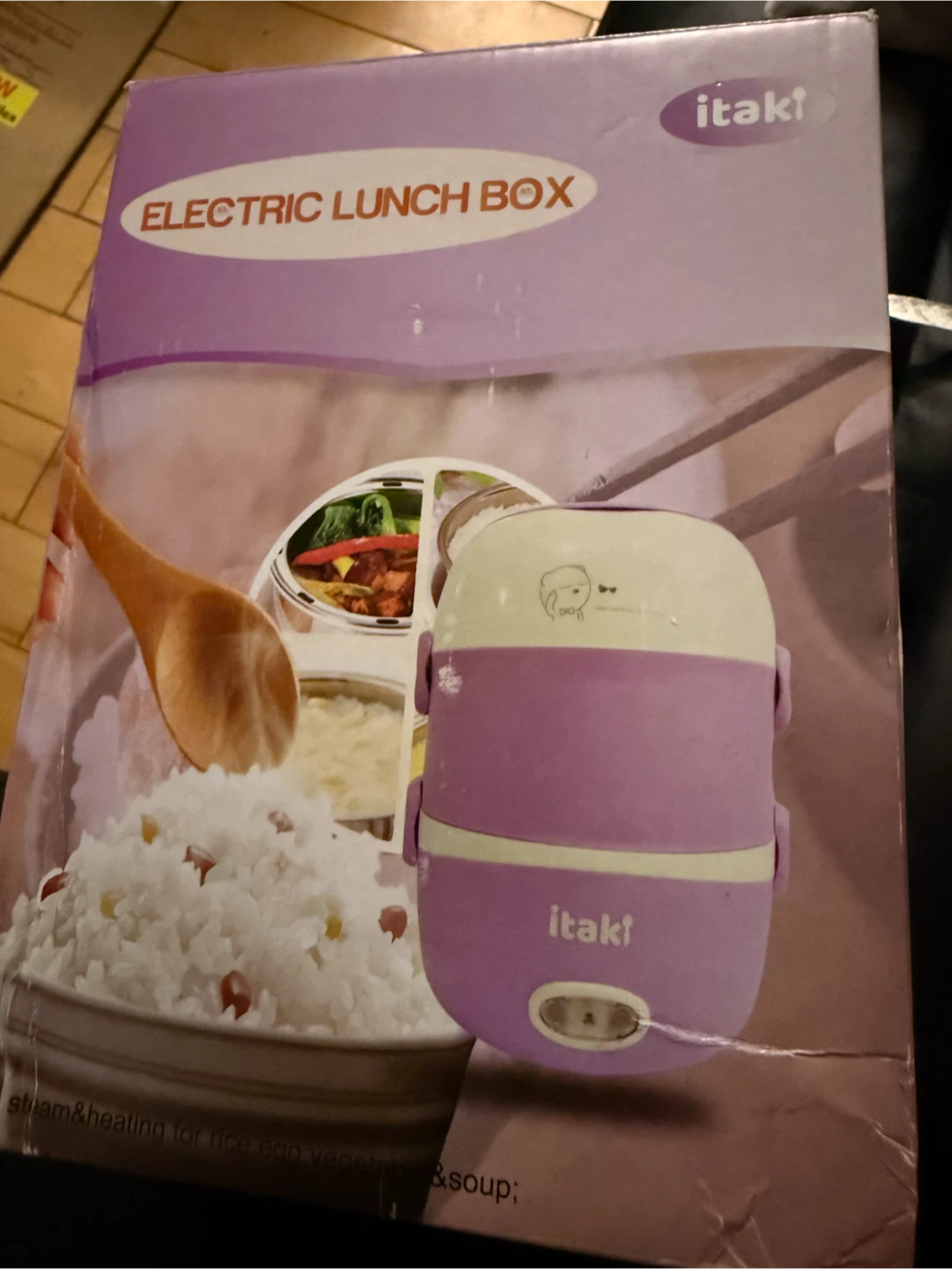Itaki Electric Lunch Box - Multifunctional Cooking Lunch Box