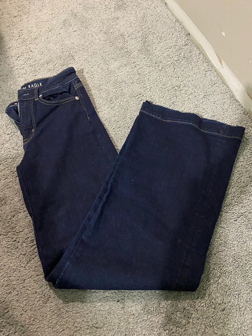 American Eagle Super Stretch Wide Leg Jeans - photo 2
