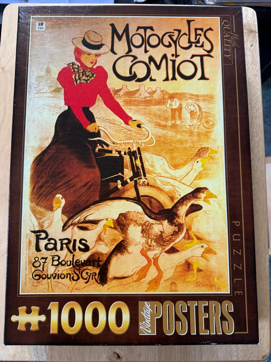 Motocycles Comiot Jigsaw Puzzle - 1000 Pieces