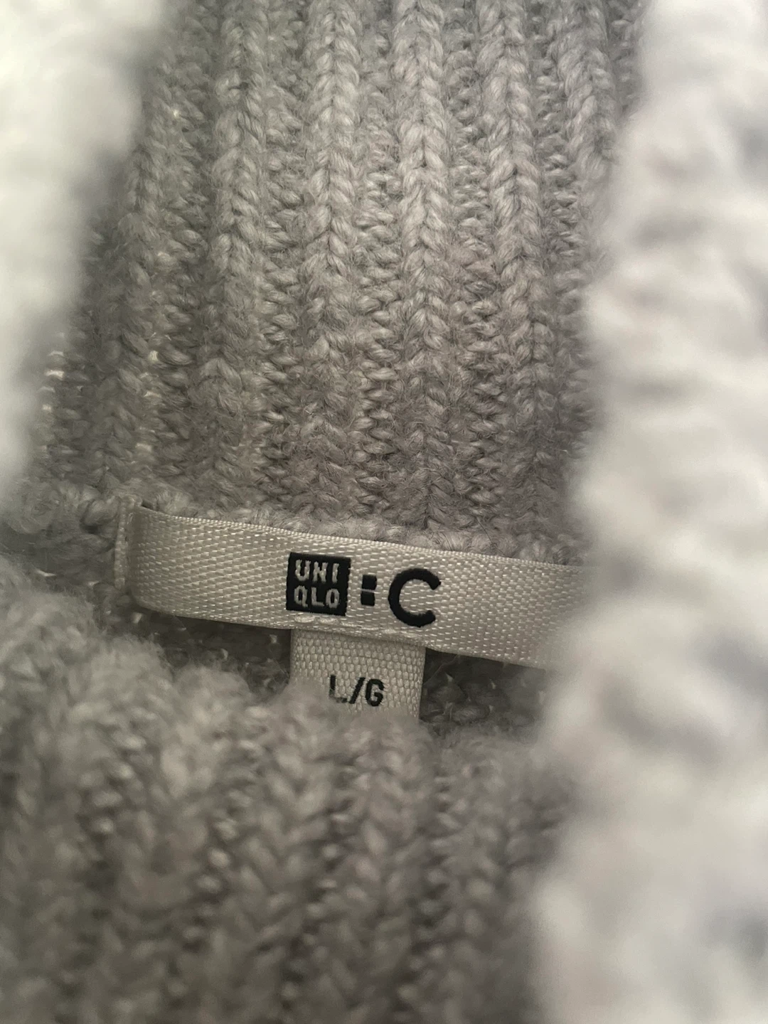 UNIQLO U Mock Neck Sweater - Grey - photo 2