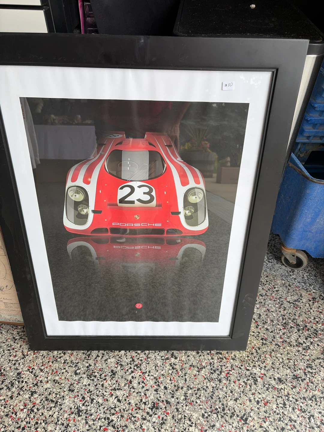 Framed Porsche 917 Art Print