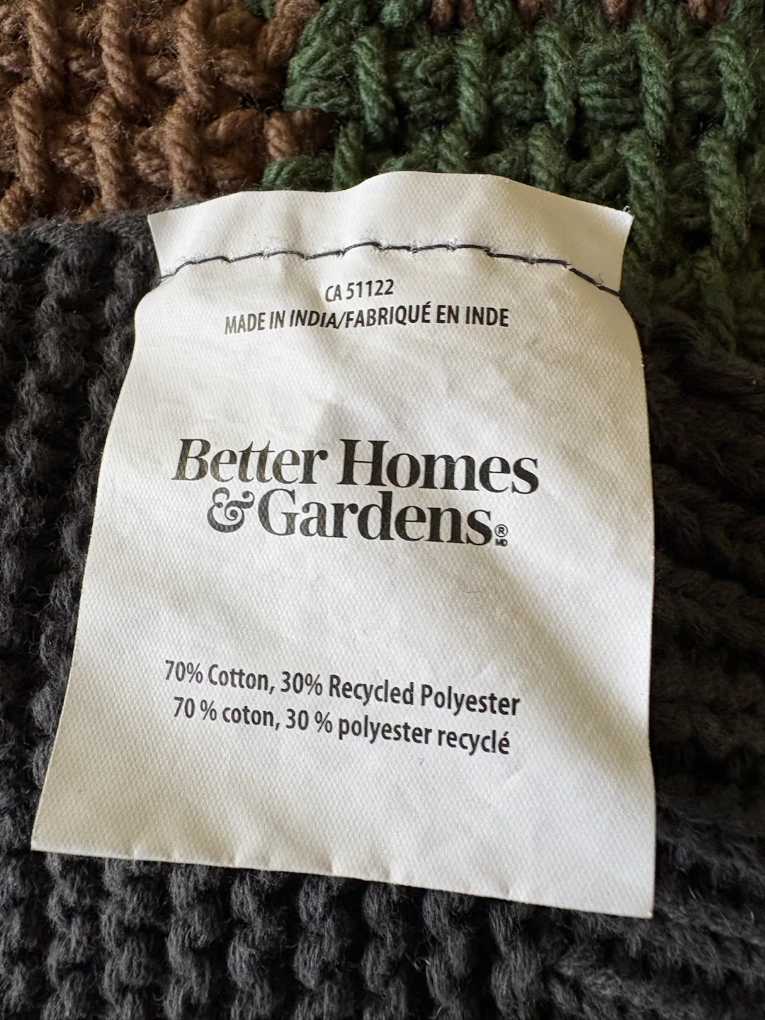 Better Homes & Gardens Throw Blanket