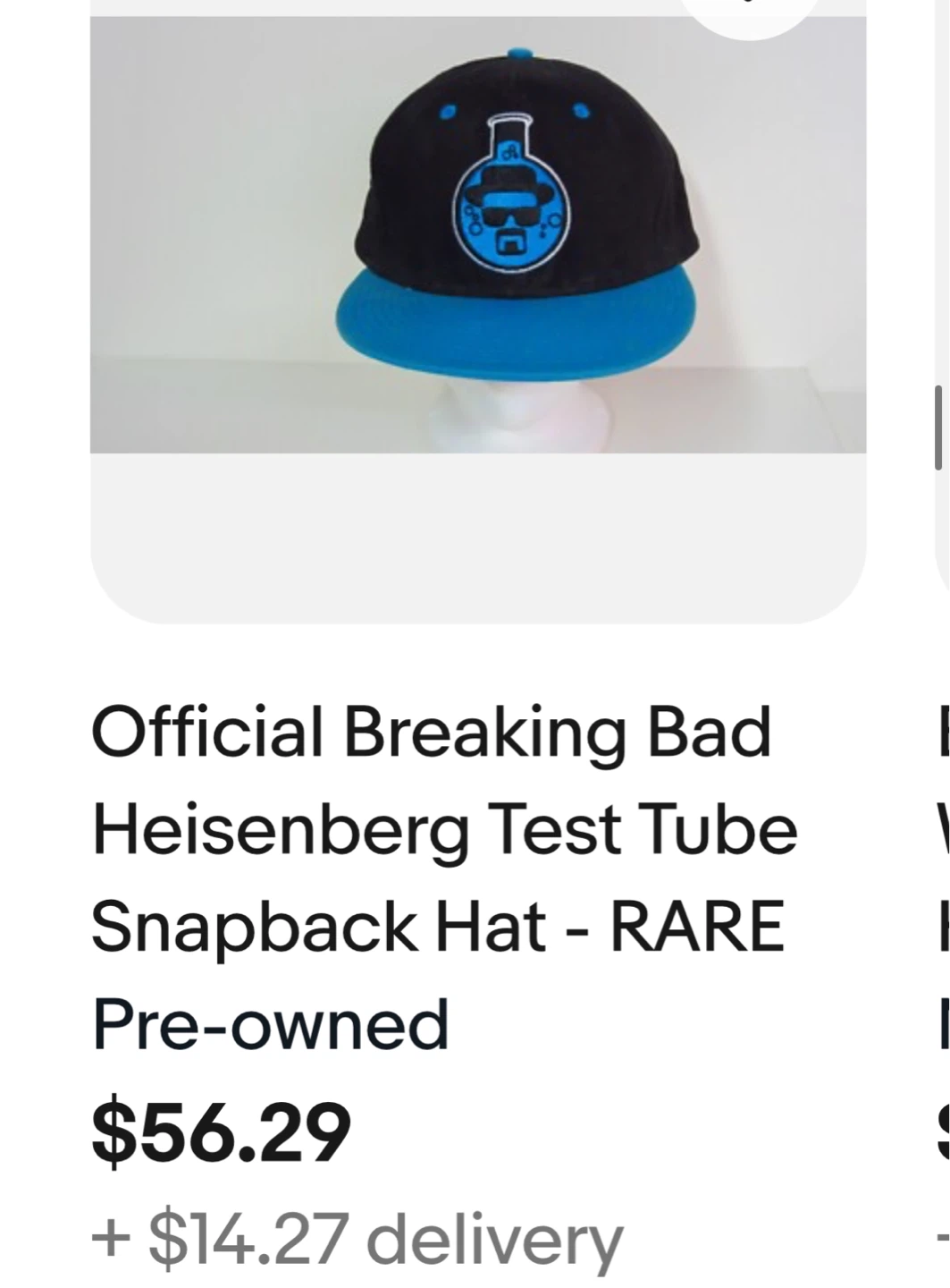 Breaking Bad Heisenberg Snapback Hat - photo 4