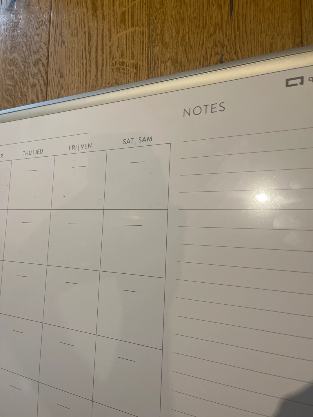 Magnetic board calendar - photo 5