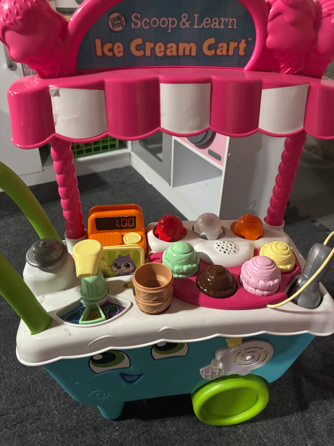 LeapFrog Scoop & Learn Ice Cream Cart Toy
